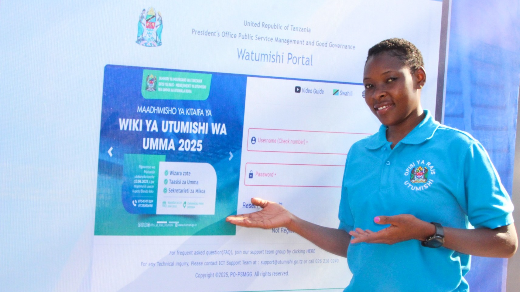 KARIBU TUKUHUDUMIE: WIKI YA UTUMISHI WA UMMA 2025